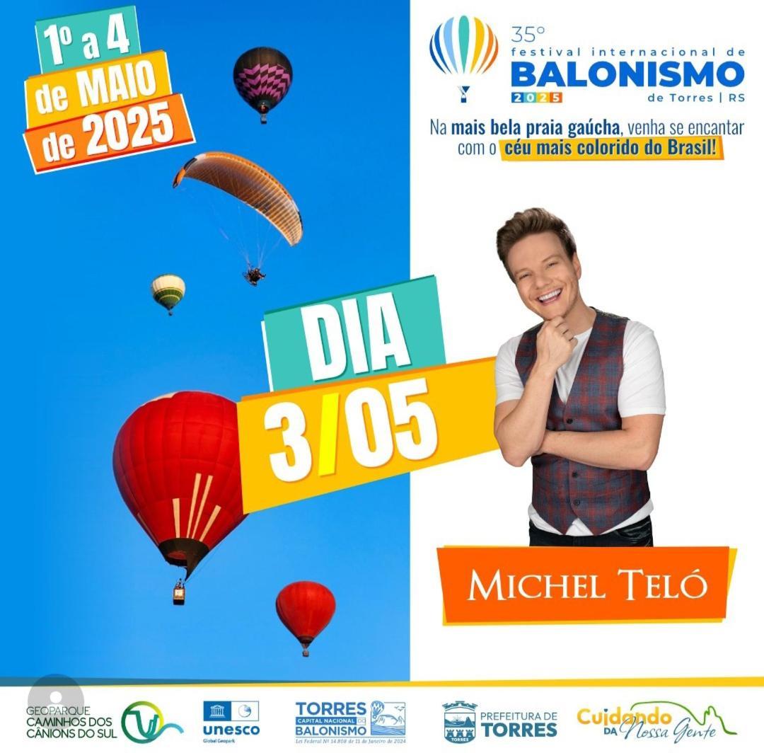 Kitnet S1 Em Torres-Rs - Na Mais Bela Praia Gaucha - Cozinha - Banheiro - Ar Condicionado - Tv E Wi-Fi - Estacionamento - Anfitria Superhost No Bnb מראה חיצוני תמונה